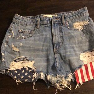 Garage Festival Jean Shorts